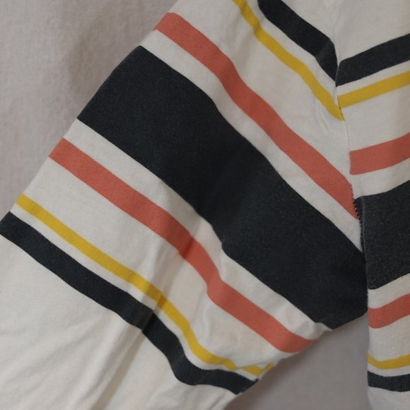 Wild Fable Boxy Long Sleeve Striped Tshirt LG - Picture 7 of 12